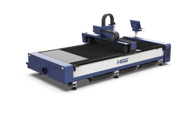 1500-6000W Compact-Size Single Platform Sheet Metal Laser Cutting Machine