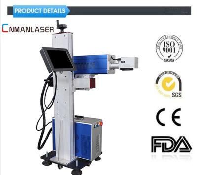 CO2 Fly/Flying Laser Marker/Marking Equipment Engraving/for Eforngraver Machine Bamboo/ Leather/MDF/ Wood/Glass