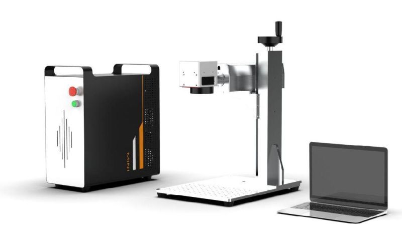 Fiber Marking Machine 30W 50W 60W 80W Jpt Mopa Laser Engraving Machine for Coin Jewelry Metal Mould
