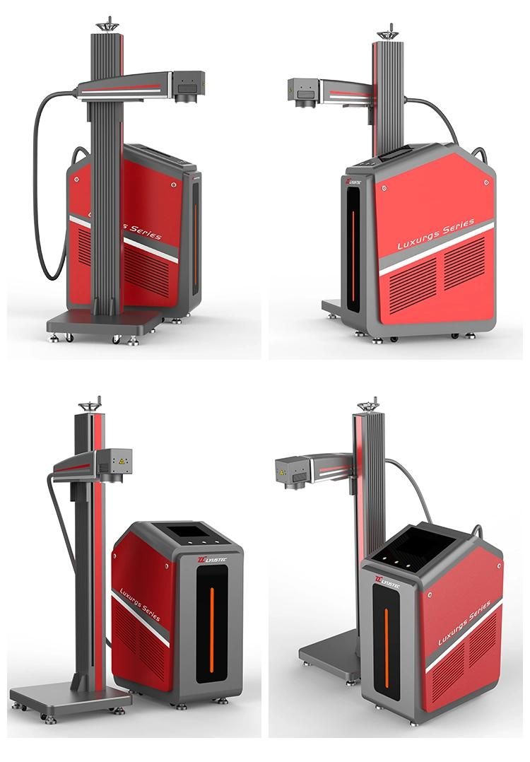 Fly Fiber Laser Marker for Symbols Marking on Wire Production Line