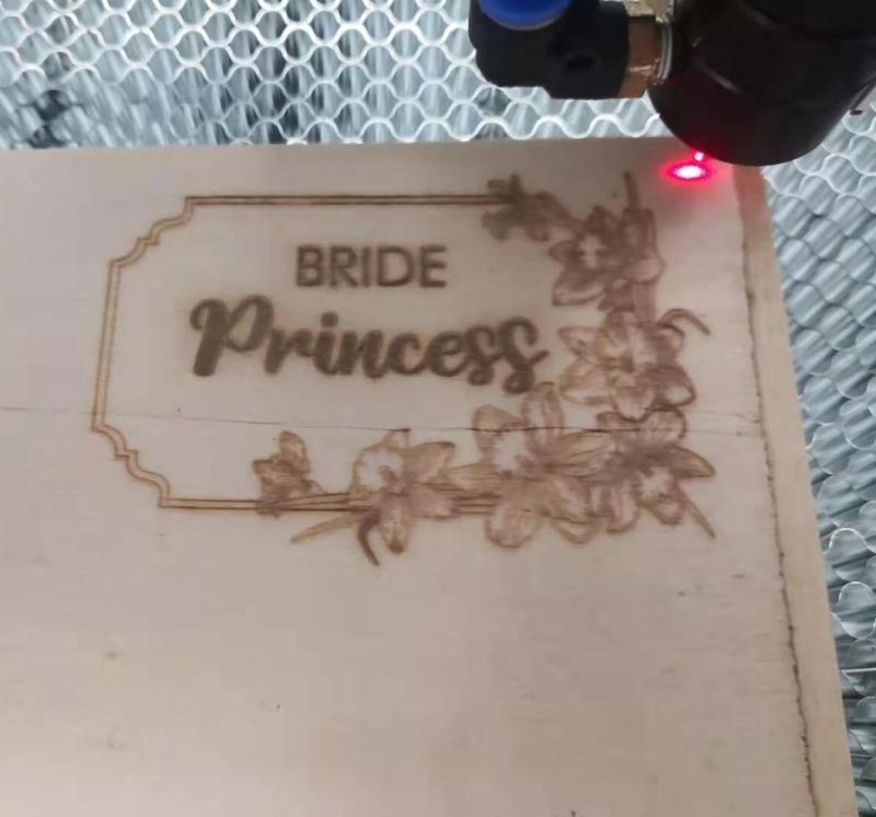 CNC Laser Cut Machine for Wood Fabric Flc9060