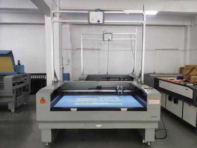Projection Position Shoe Upper Leather Embroidery Printing Laser Cutting Machine 1610 1410