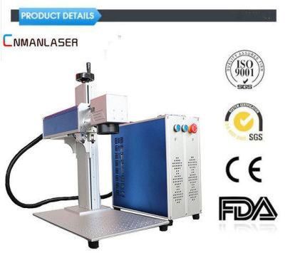 30W Small Portable Split Fiber Laser Marking Machine for Data Pliers