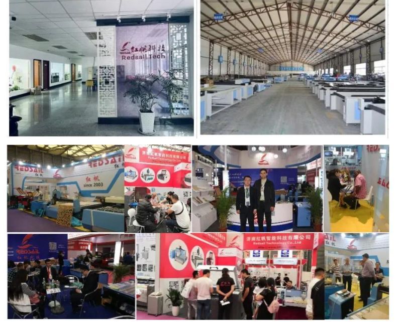 Reci100W CO2 Laser Cutting and Engraving Machine with Red-DOT Position 1300*2500mm