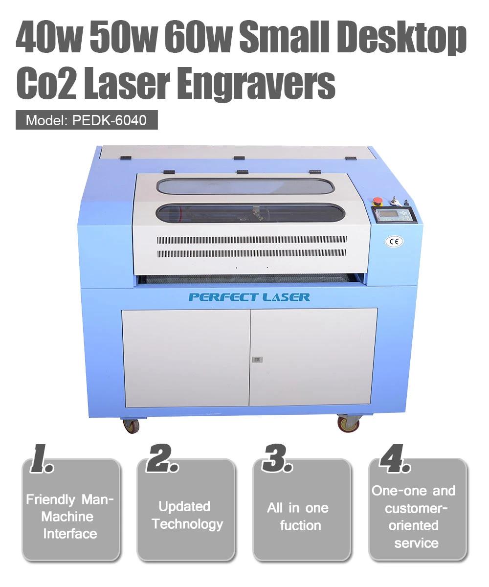Low Cost Leather Laser Engraving Machine for Sale with Ce FDA