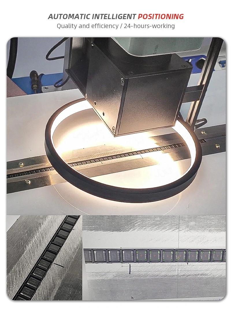 Monthly Deals Customized High Precision CCD Fiber Laser Marking Machine