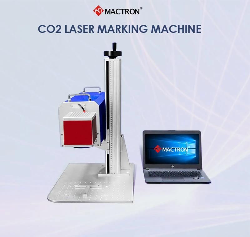 Super CO2 Desktop Laser Marking Machine for Rubber/Packaging Mt-RF