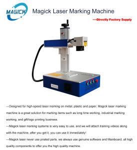 High Quality Mini Fiber Laser Marking Machine Portable Metal Laser Printing Machine