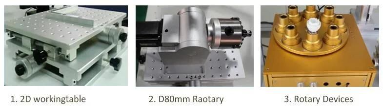 20W Fiber Laser Marking Machine for Electronic Components Sanitary Wares