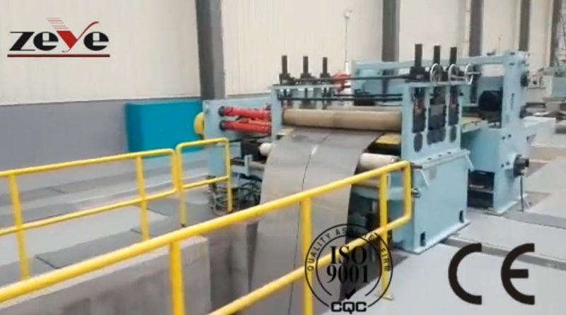 professional High Accuracy Steel Slitter and Cut-to-Length Operation From Zeye