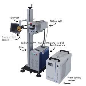 UV Laser Printer for PPR Pipe Plastic Marking Coding Printing