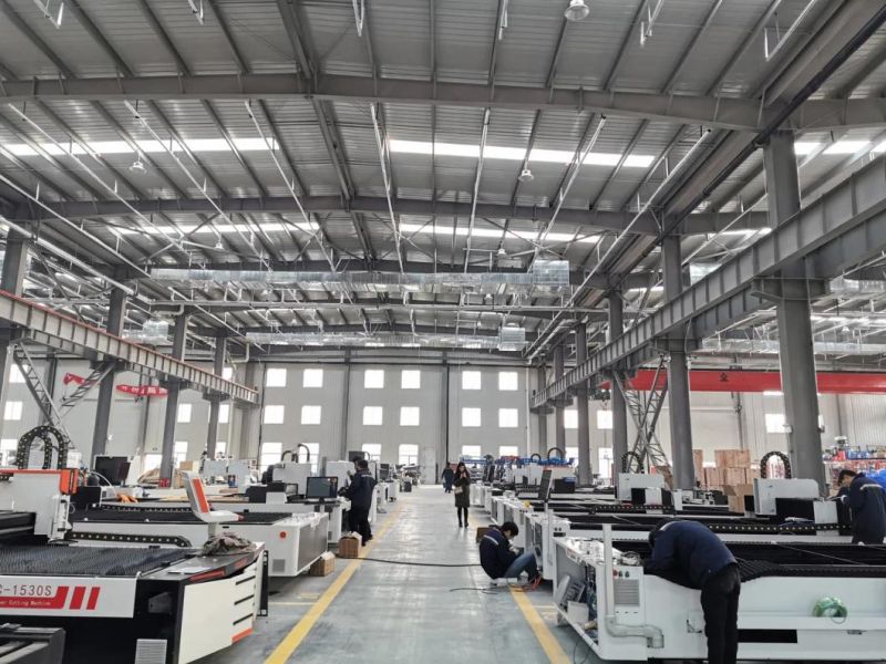High Precision Tube Cutting with Rotary 1000W 1500 Watt CNC Fiber Round/Square Metal Pipe Tube Laser Cutter