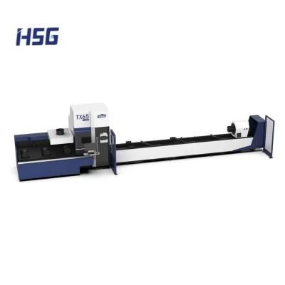 6mm Stainless Steel Tube Fiber Laser Cutting Machine 4000W 6000W
