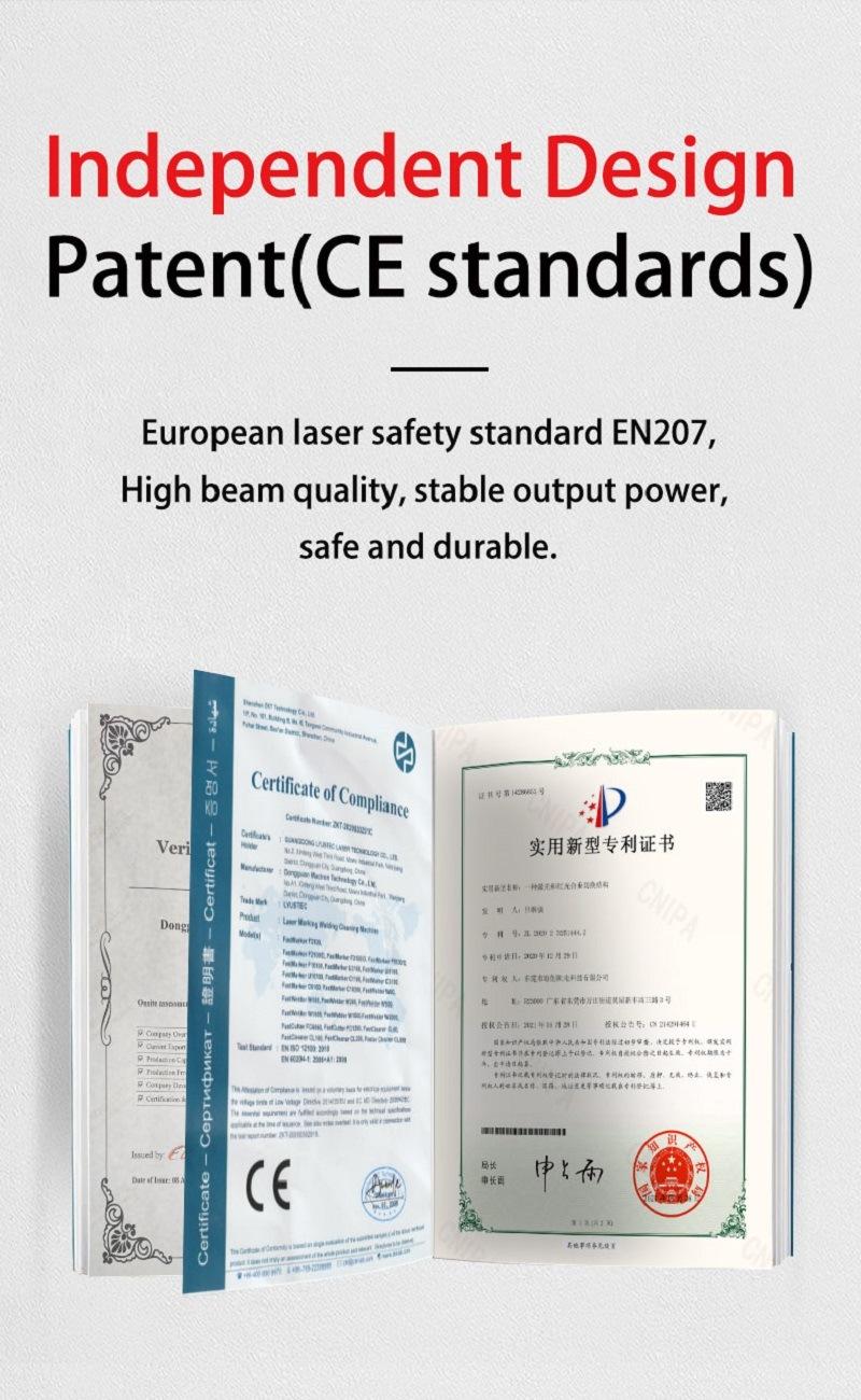 Simple Operation 30W 3D Fiber Laser Marking Machine