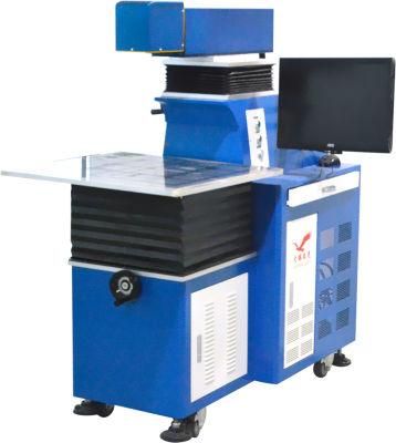 20W Ipg/Raycus/Max Fiber Laser Marking Engraving Machine with Rotary