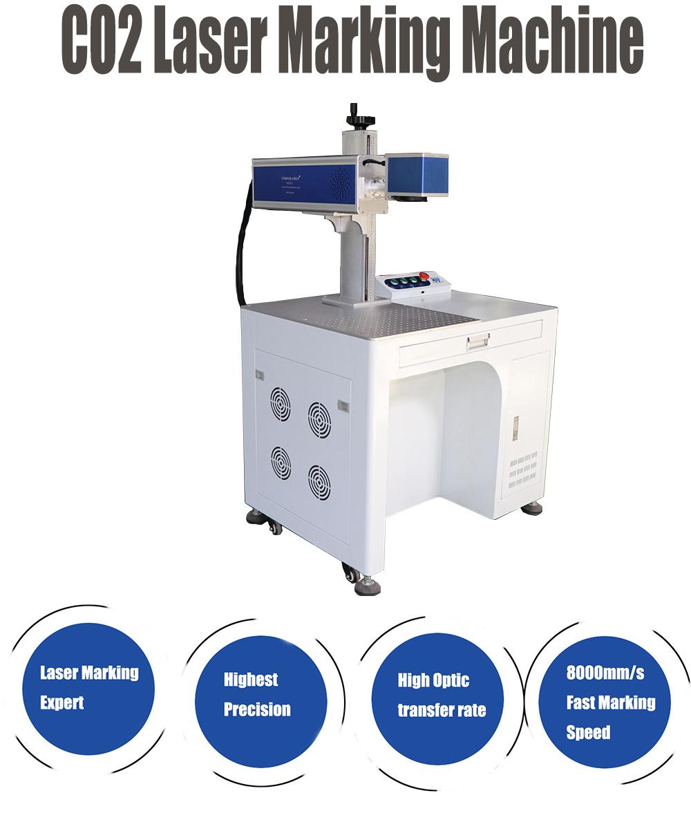 Ce FDA Certification CO2 Laser Marking Machine Price