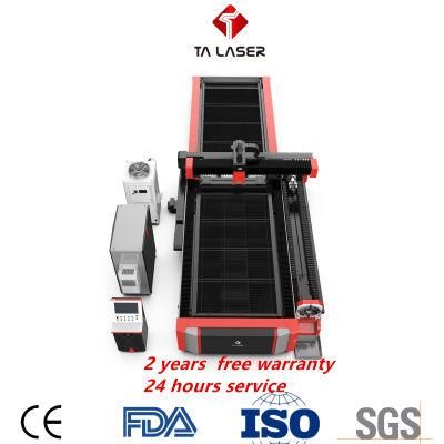 High Precision 3015f CNC Fiber Laser Cutting Machine for Metal Sheet and Tube