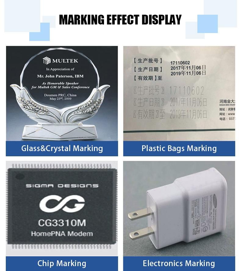 UV UV Laser Marking Machine Ultraviolet Ray Engraving Machine