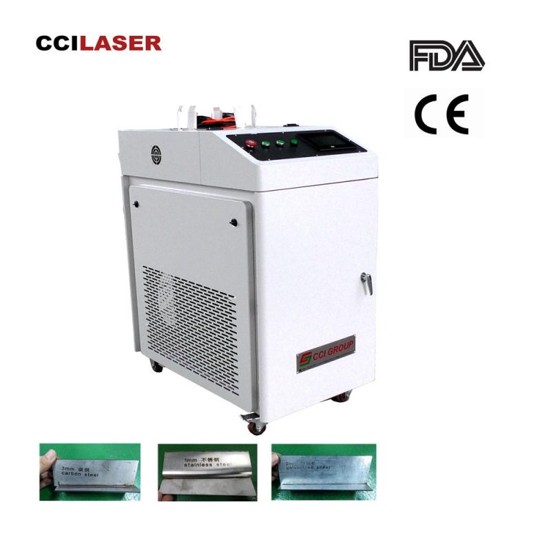 Portable Mini 500W 1000W 1500W 2000W Stainless Steel CNC Welder Optical Equipment Carbon Steel Stainless Steel Fiber Laser Welding Machine for Car Frame