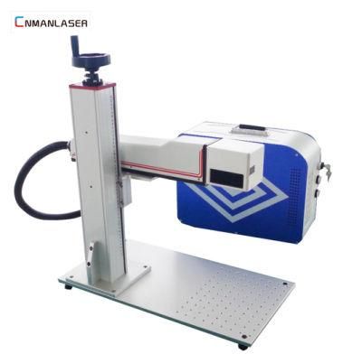 Metal Button Tool Fiber Laser Marking Machine with Ce FDA SGS