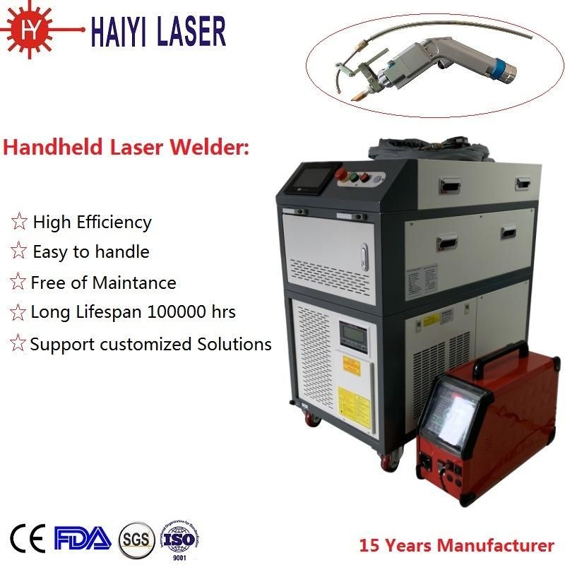 Automatic Laser Welding Machine Hand-Held 3mm Stainless Steel Plate Welding