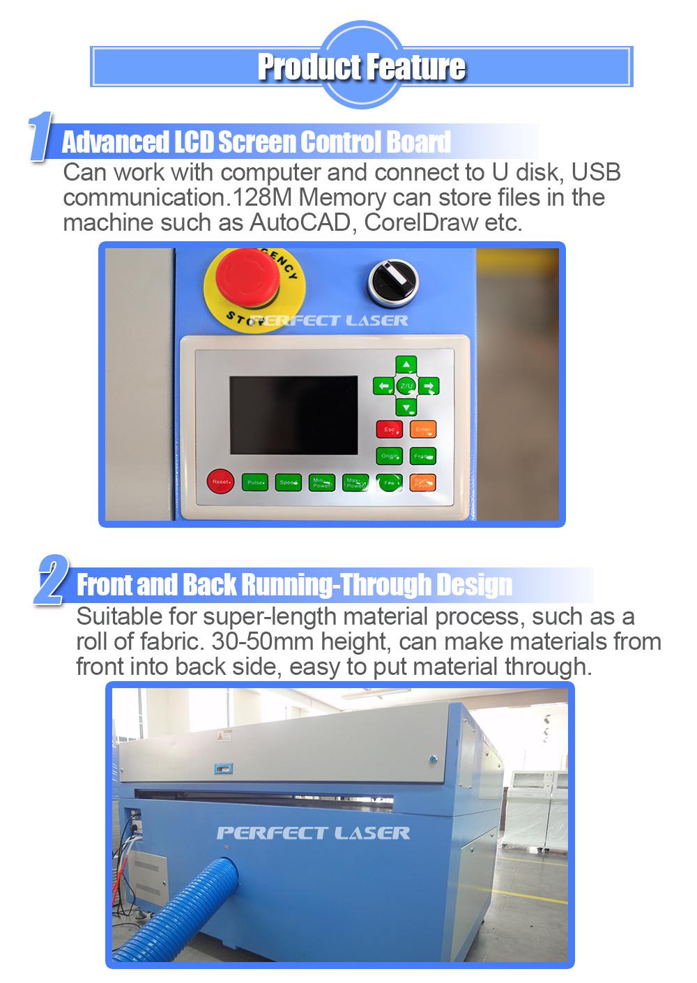 Wood/Plastic/Acrylic Plywood Laser Cutting Machine 130W 150W
