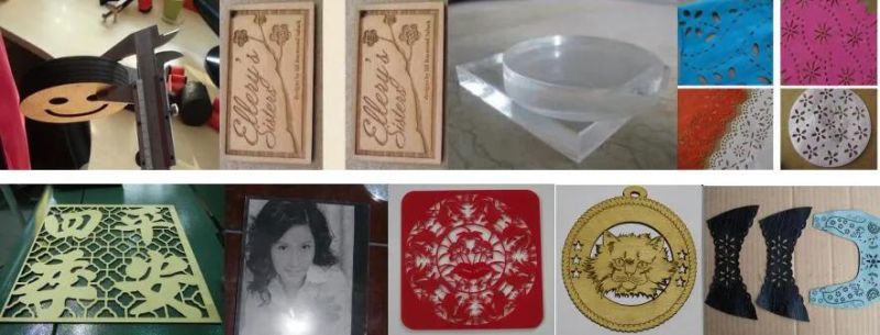 Wood MDF Fabric Acrylic Laser CNC Cutter Flc1390 with Factory Price