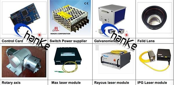 Fiber Laser Marking Color Printing Machine Price 20W 50W Mopa