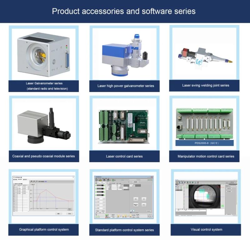 14mm Carbon Dioxide Galvanometer Xy2-100 / Spi Interface Laser Galvanometer Laser Marking Machine