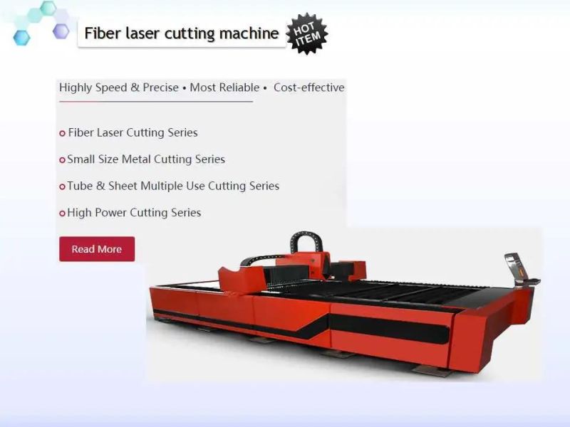 3000W CNC Laser Cutting Machine for 10mm Stainless Steel (N2)