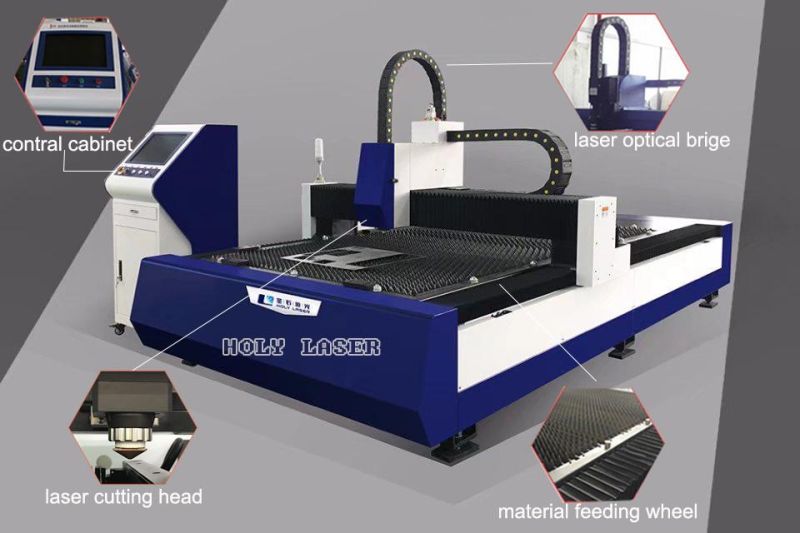 Large Power Fiber Laser Metal Cutting Machine