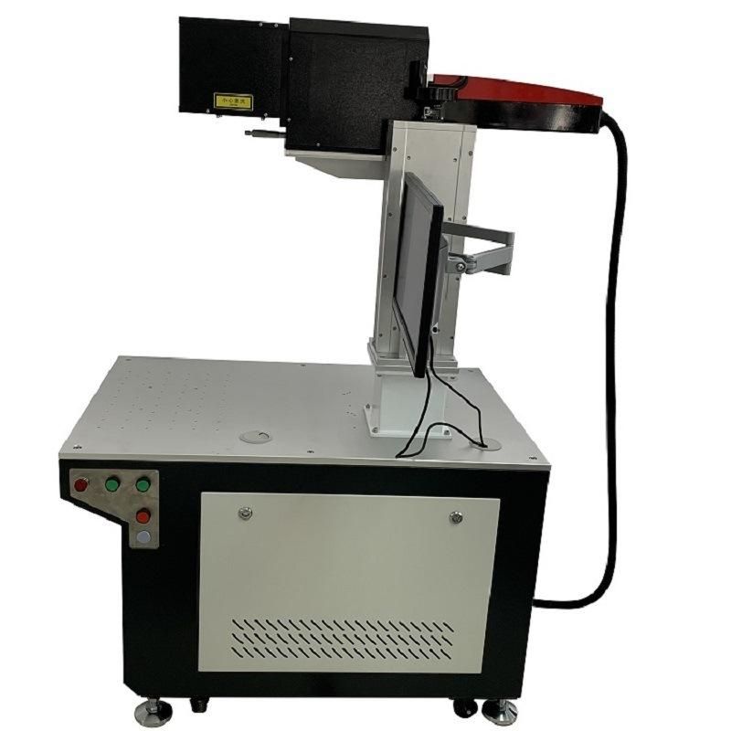 50W 100W Desktop Stainless Steel Fiber Laser 3D Dynamic Laser Marking Machine