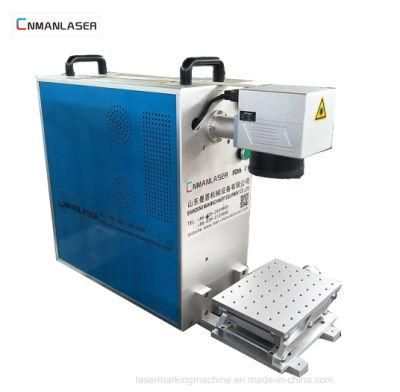 10W 20W Fiber Laser Marking Machine for Ring Stainless Steel Metal