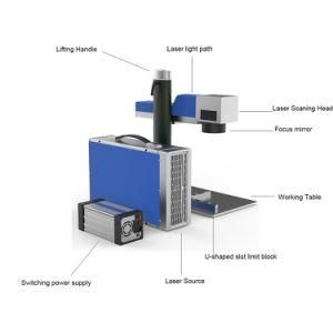 20W Flying Online Fiber Laser Marking Machine