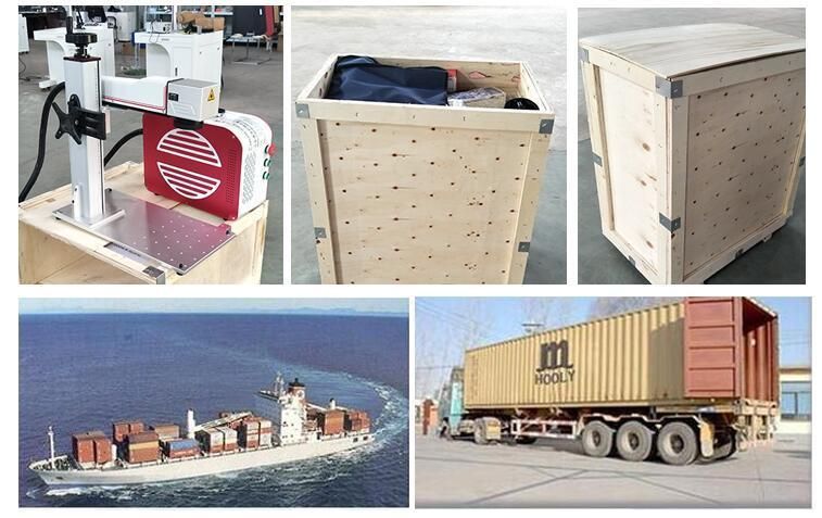 Air Cooling Small Size 20W 30W Fiber Laser Marking Machine