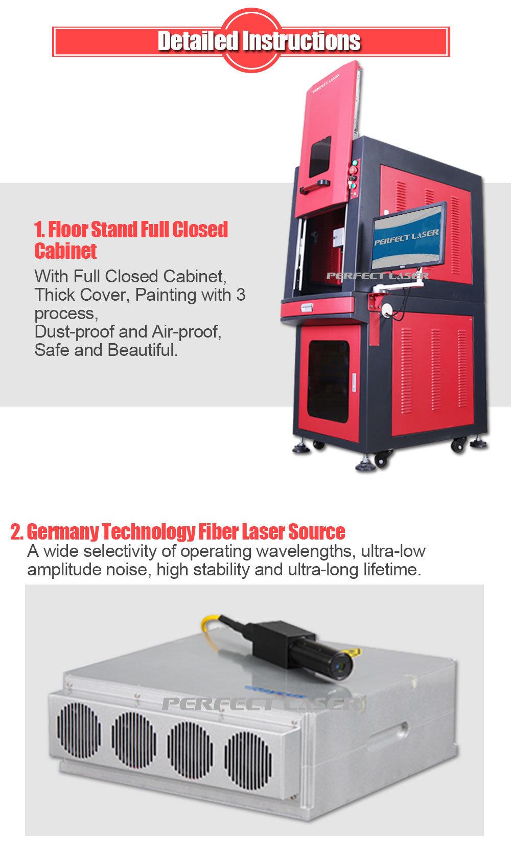 High Precision Fiber Laser CNC Laser Etching Marking Ceramic Machine