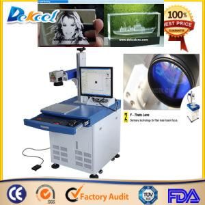 CNC Fiber Laser Marker Machine for Crystal Sale
