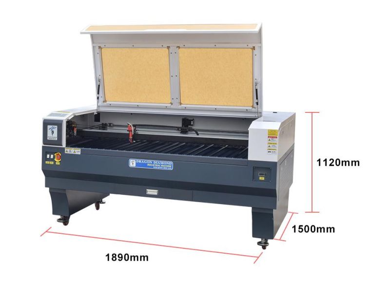 80W 100W 150W CO2 Laser Cutting Machine 1390 Acrylic Wood Leather Textile Laser Cut Machine