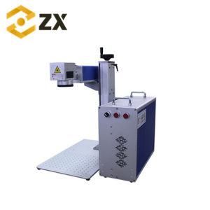 20W Portable Separated Fiber CO2 Laser Marking Engraving Machine for Metal/Plastic/Robber/PVC with CE FDA Roch ISO New Design