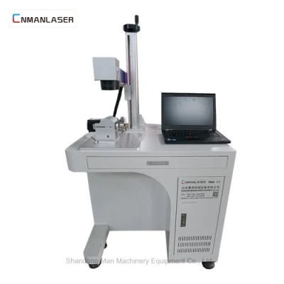Rotary Device 20W Fiber Metal Laser Marking Machine Price