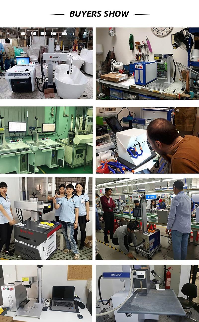 20W 30W 50W Raycus Fiber Laser Marking Machine for Metal/Plastic/Stainless Steel/Jewelry
