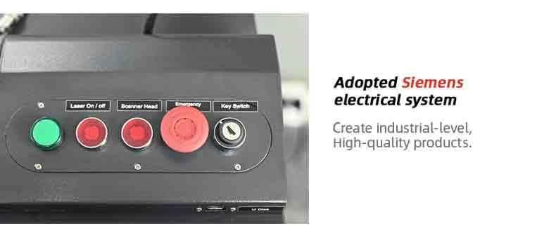 IC Laser Marker CCD Laser Marking Machine with Auto Conveyor