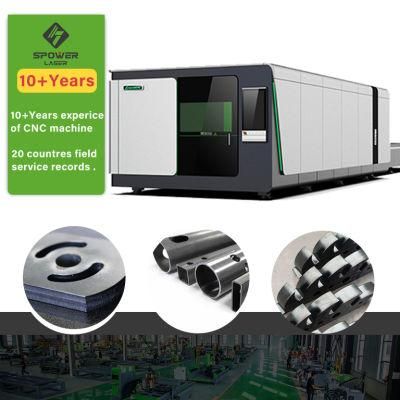 Fiber Laser Cutting Laser Machine 12000kw Laser Cutters Stainless Steel