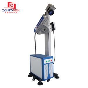 Fiber Laser Machine for Plastic Bags Caps Time Date Coding Printing