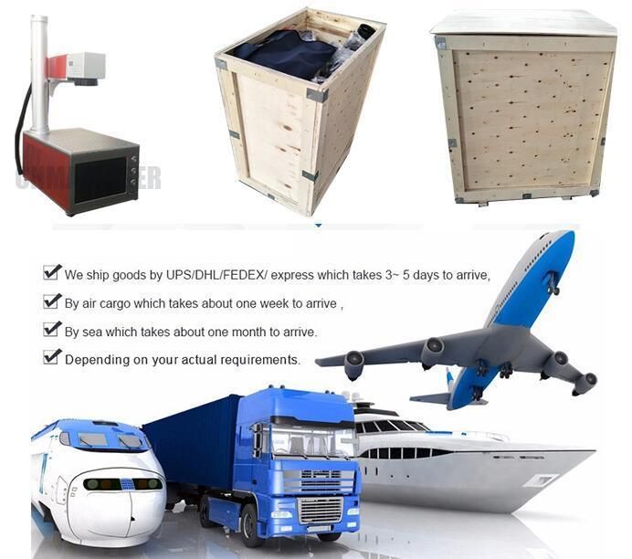 Desk Table Metal Fiber Laser Marking Machine with Raycus 20W 30W
