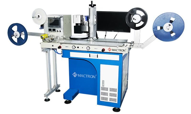 Fiber IC Laser Marking Machine on Production Line