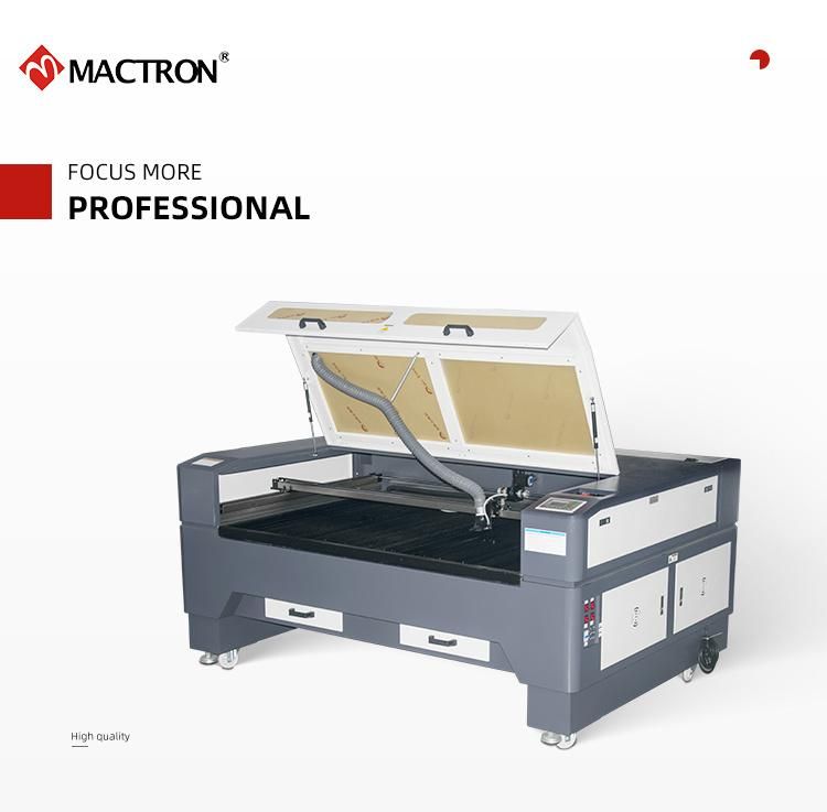 Acrylic Leather Glass Stone Wood Paper Card Laser Cutting Machine with Smoke Purification System