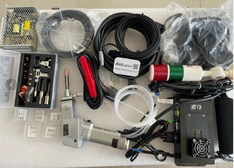 Handheld Fiber Laser Welding Machine Qilin V20 V10 V8 Welding Head/Gun
