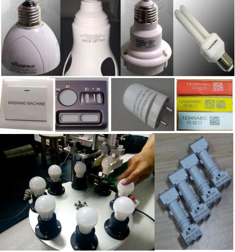 High Speed Expiration Date Production Line Flying UV Laser Marker
