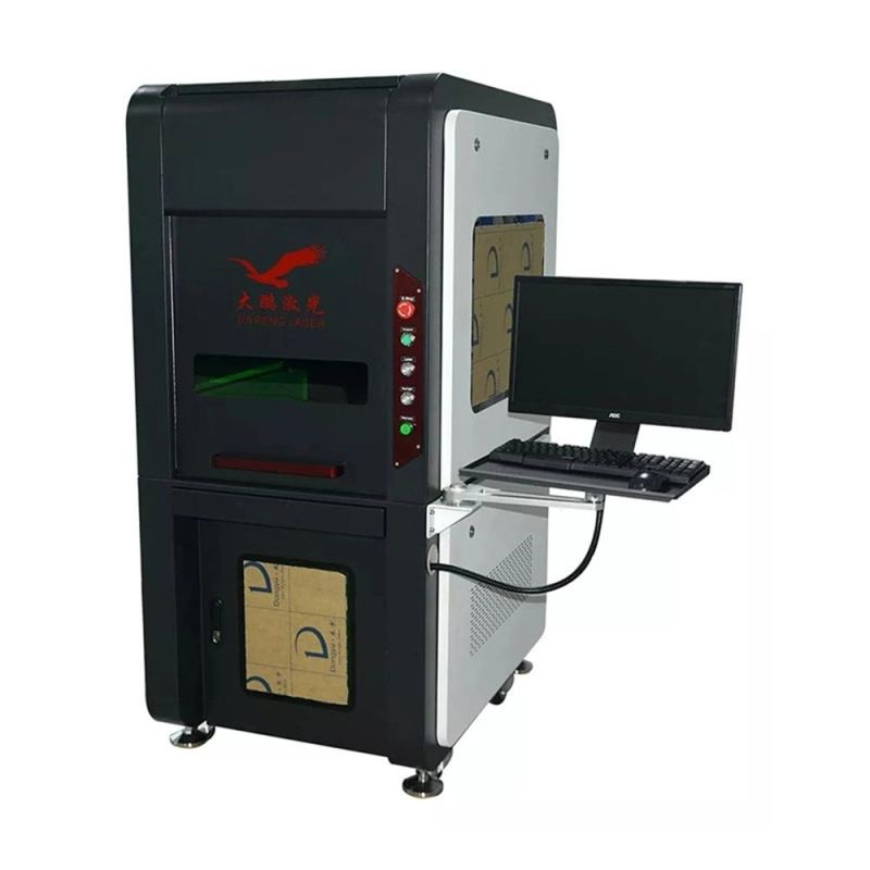 Dapeng Fully Enclosed Fiber Laser Marking Machine for Metal Materials